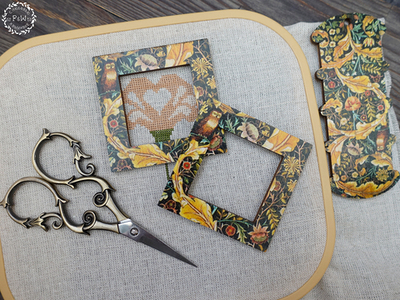 Магнитная рамочка "Гобелен Уильяма Морриса"