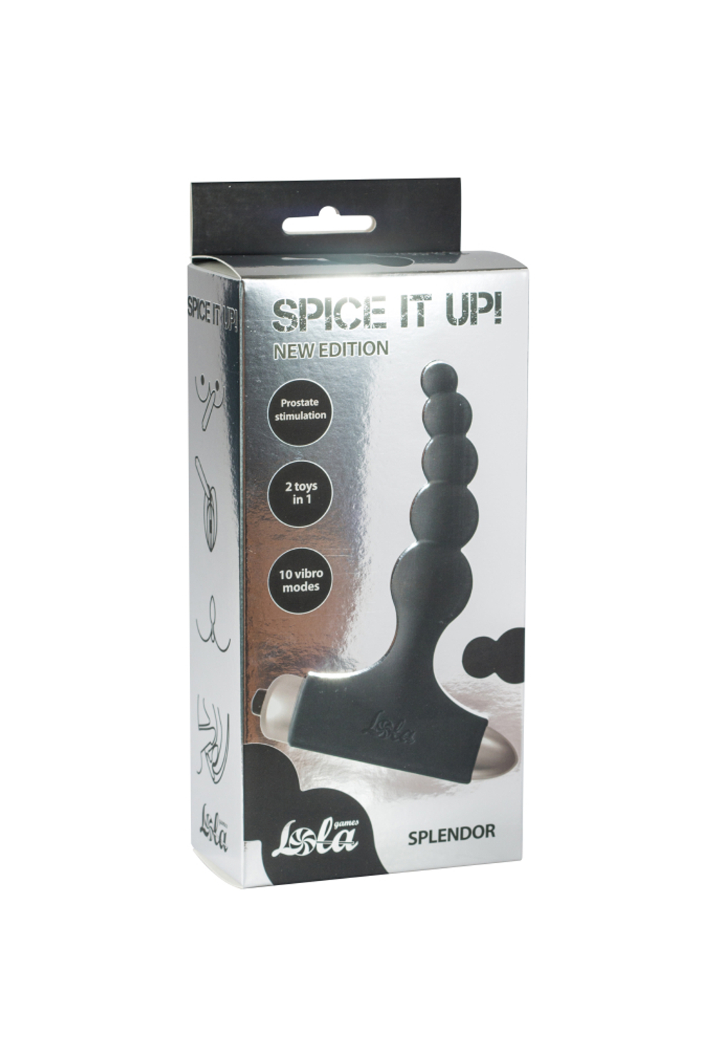Lola games Spice it up New Edition Splendor - Анальная пробка с вибрацией