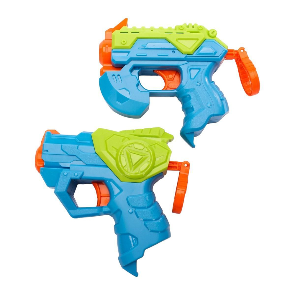 Пистолет 2шт с мягк.пулями, коробка SB597