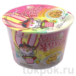 Лапша со вкусом курицы и кремовым соусом карбонара, Samyang, 120 гр