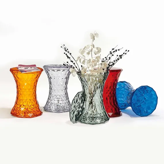 Столик-табурет Rock прозрачный