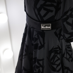 флок на сетке