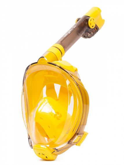 Маска полнолицевая Sargan Галактика премиум прозрачная/желтая/желтая