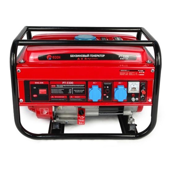 Генератор бензиновый EDON PT-3300, ручной пуск, 3 кВт