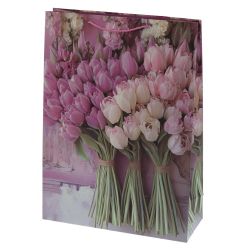 GAEM Пакет подарочный XL (бумага 210г/м2, блок 12шт), L40 W15 H55 см, 4в.