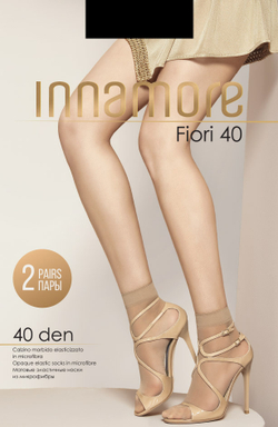 Innamore FIORI 40 (носки, 2 пары)