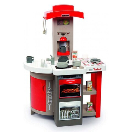 Smoby - Детская электронная складная мини-кухня Tefal OpenCook 312202