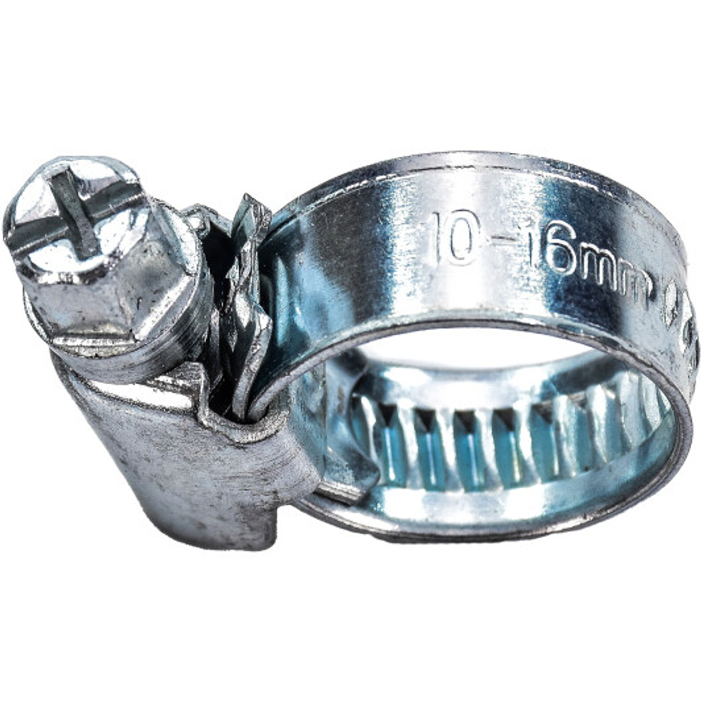 Хомут червячный 10-16 мм