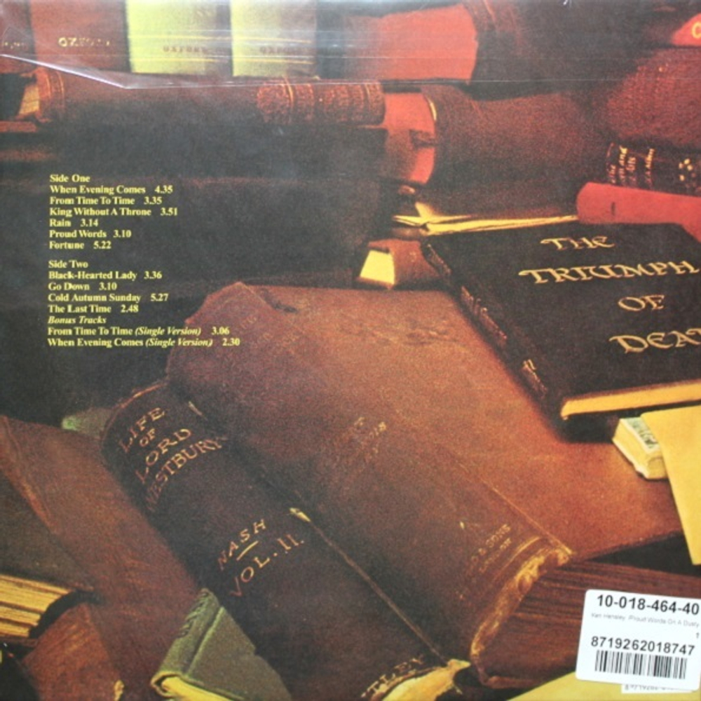 Ken Hensley / Proud Words On A Dusty Shelf (LP)