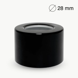 Крышка для диффузора винтовая (28) Чёрная