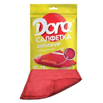 Салфетка из микрофибры Dora "Антижир", 17х15см