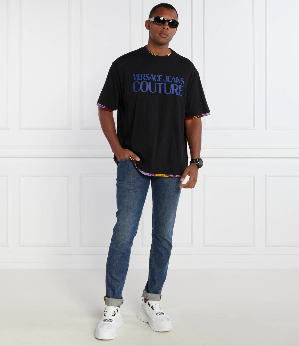 Футболка Versace Jeans Couture - черный(75GAH609J0001)