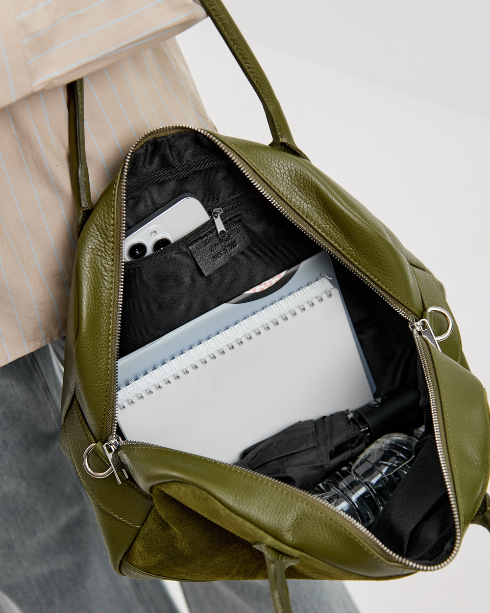 Сумка 567 15 оливковый