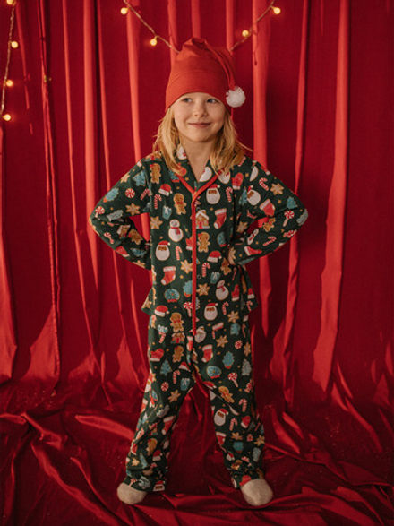 Пижама с воротником Mjölk Имбирный пряник