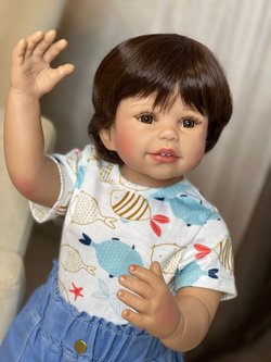 Кукла Реборн ростовая 70см в пакете (FA-251)