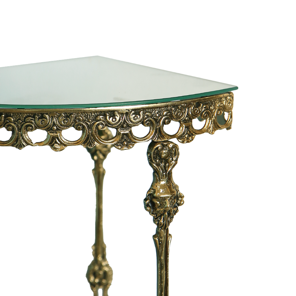 Bello De Bronze Столик угловой с зеркальной поверхностью