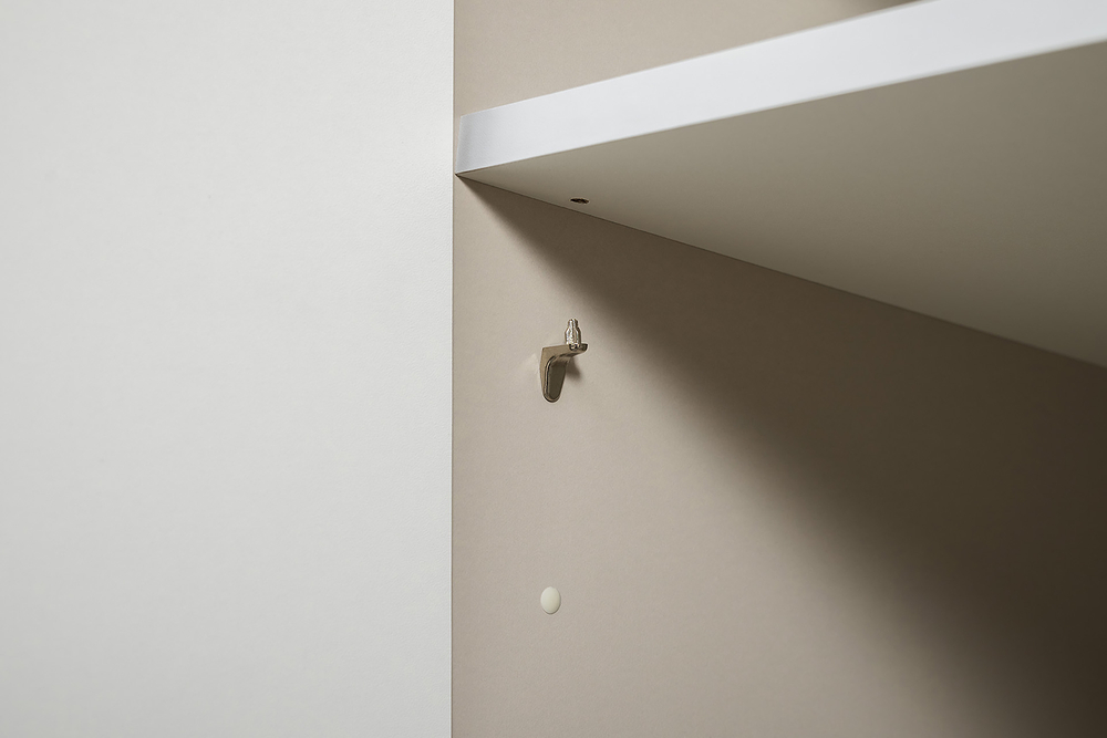 Флоу комод 16.329 Кашемир / Белый