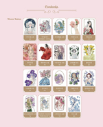 Guardian fairy of a strange garden. Coloring Book