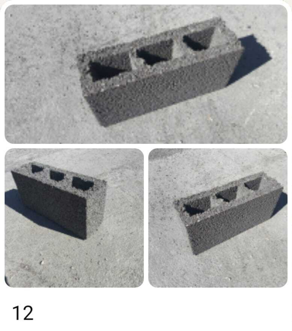 П/Блок керамзитовый 12х20х40