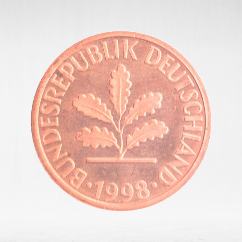 Germany, 1 Pfennig, 1998, (Karlsruhe Mint - "G"), XF