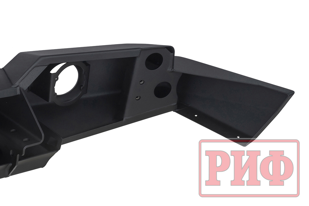 Бампер силовой передний для ГАЗ Соболь NN под штатные фары, стандарт РИФ