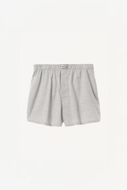 ZARA X WILLY CHAVARRIA ХЛОПКОВЫЕ БОКСЕРЫ, СЕРЫЙ