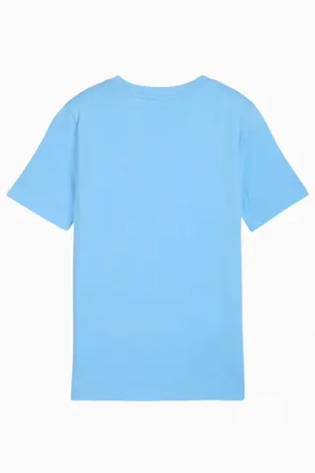 Футболка Puma Manchester City 25/26 FtblEssentials Tee Junior - голубой