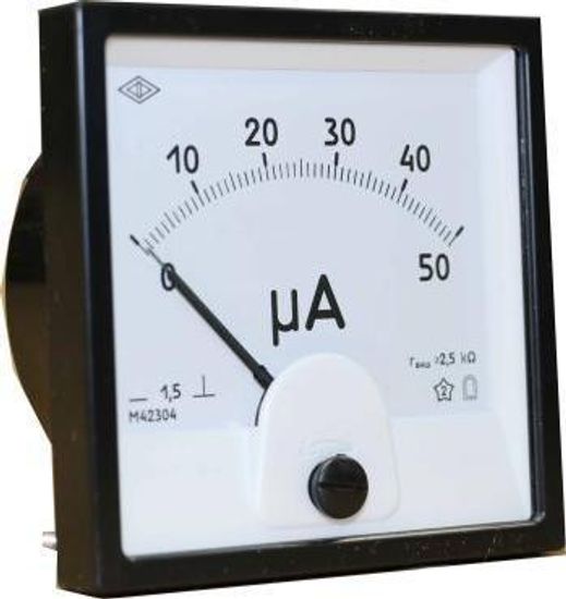 М42304, М42305, М42306, М4273М, М4277М, М4265М, М42610, М42611, М42612, Микроамперметры и милливольтметры щитовые, № в ГРСИ РФ - 37282-17