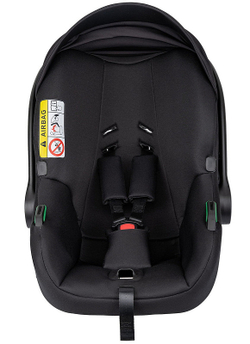 Детская коляска Indigo Barbara 21 Classic 3 в 1 с автокреслом Avionaut Cosmo Ba07 розовый