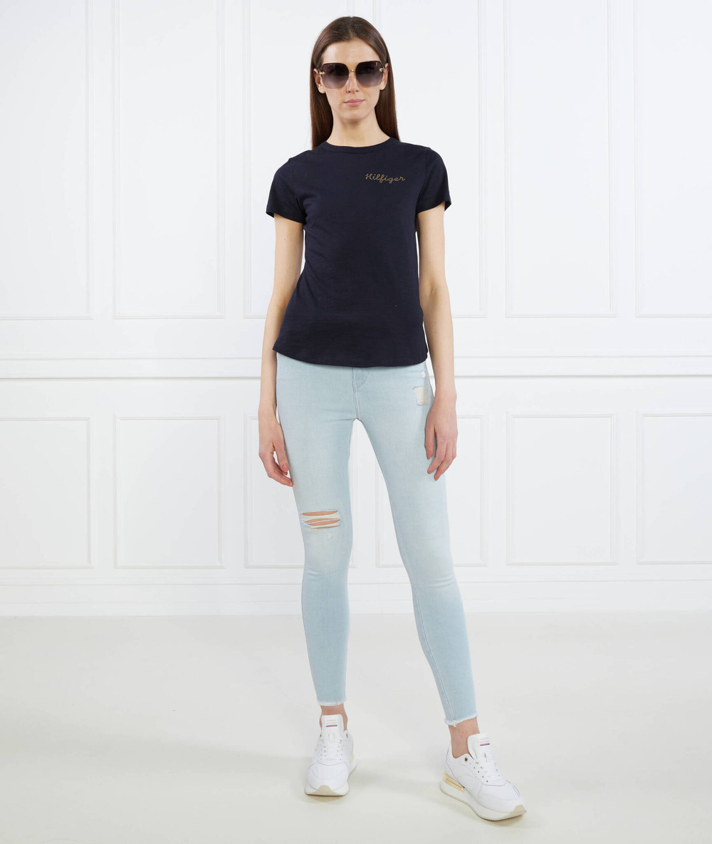 Футболка Tommy Hilfiger - темно-синий(WW0WW37860)