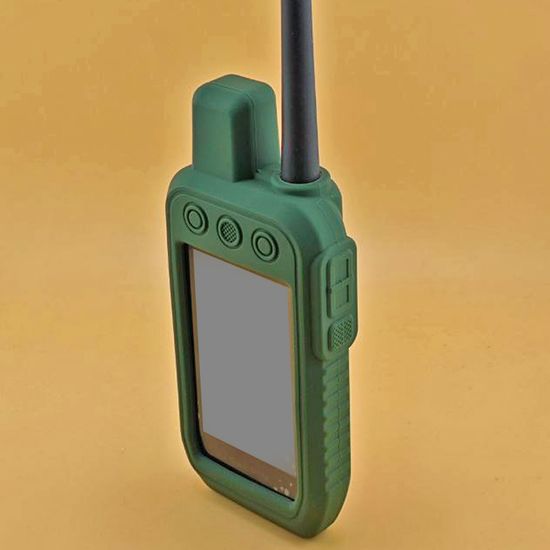 Чехол силиконовый для Garmin Alpha 200 / 300 защитный противоскользящий бампер (Болотный)