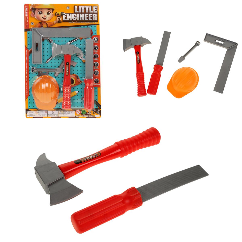 Набор инструментов, блистер 666