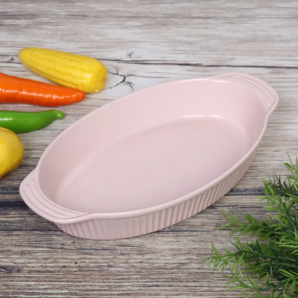 Форма керамическая для запекания «Clafouti» 32*17,5*5см Розовое облако