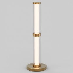 Настольная лампа декоративная Eurosvet Stark 80536/1 латунь