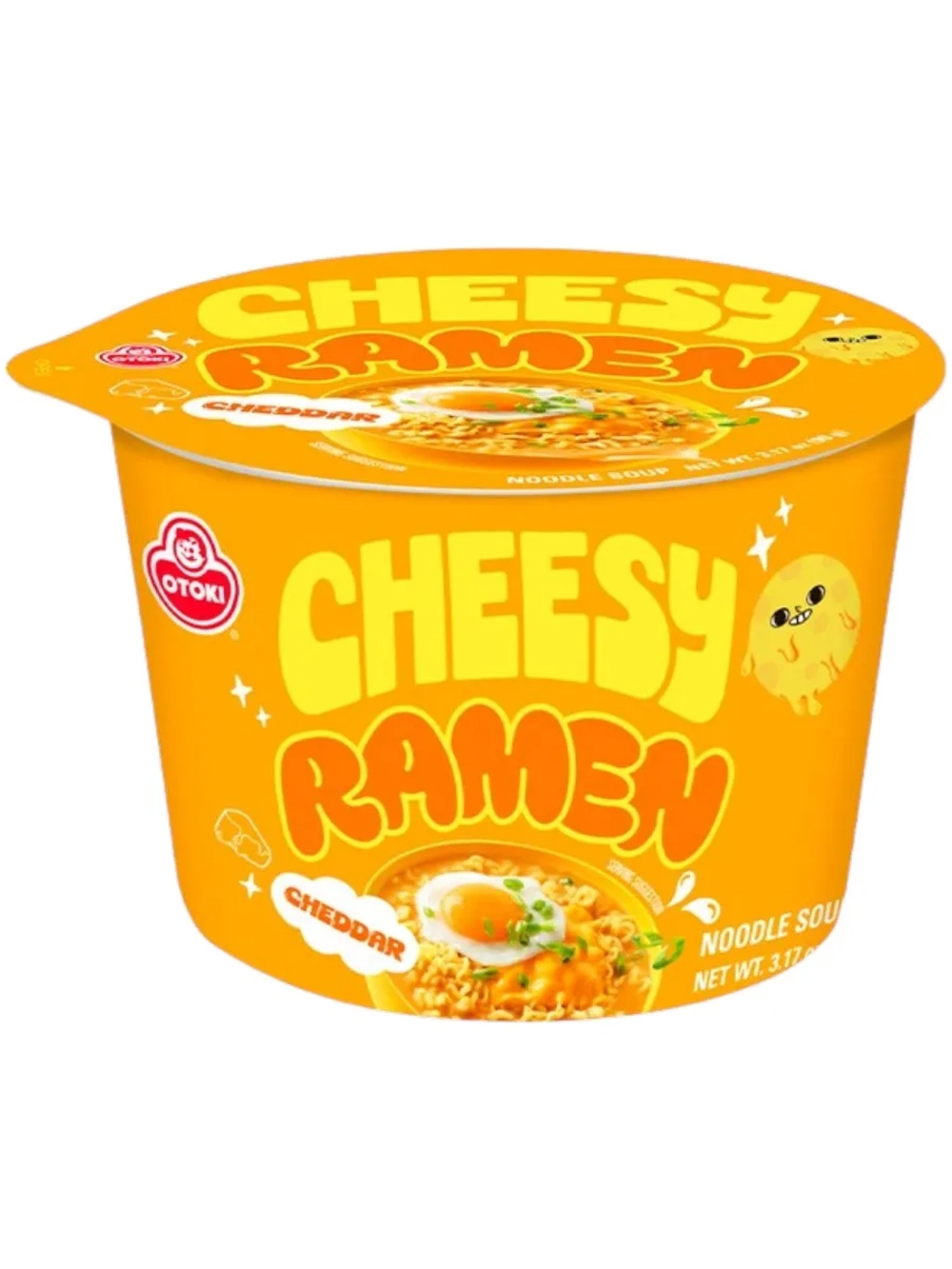 Лапша Чиз Рамен со вкусом сыра Чеддер Оттоги 90 г * 6 шт