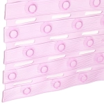 Коврик в ванну 67х37"Сити» розовый