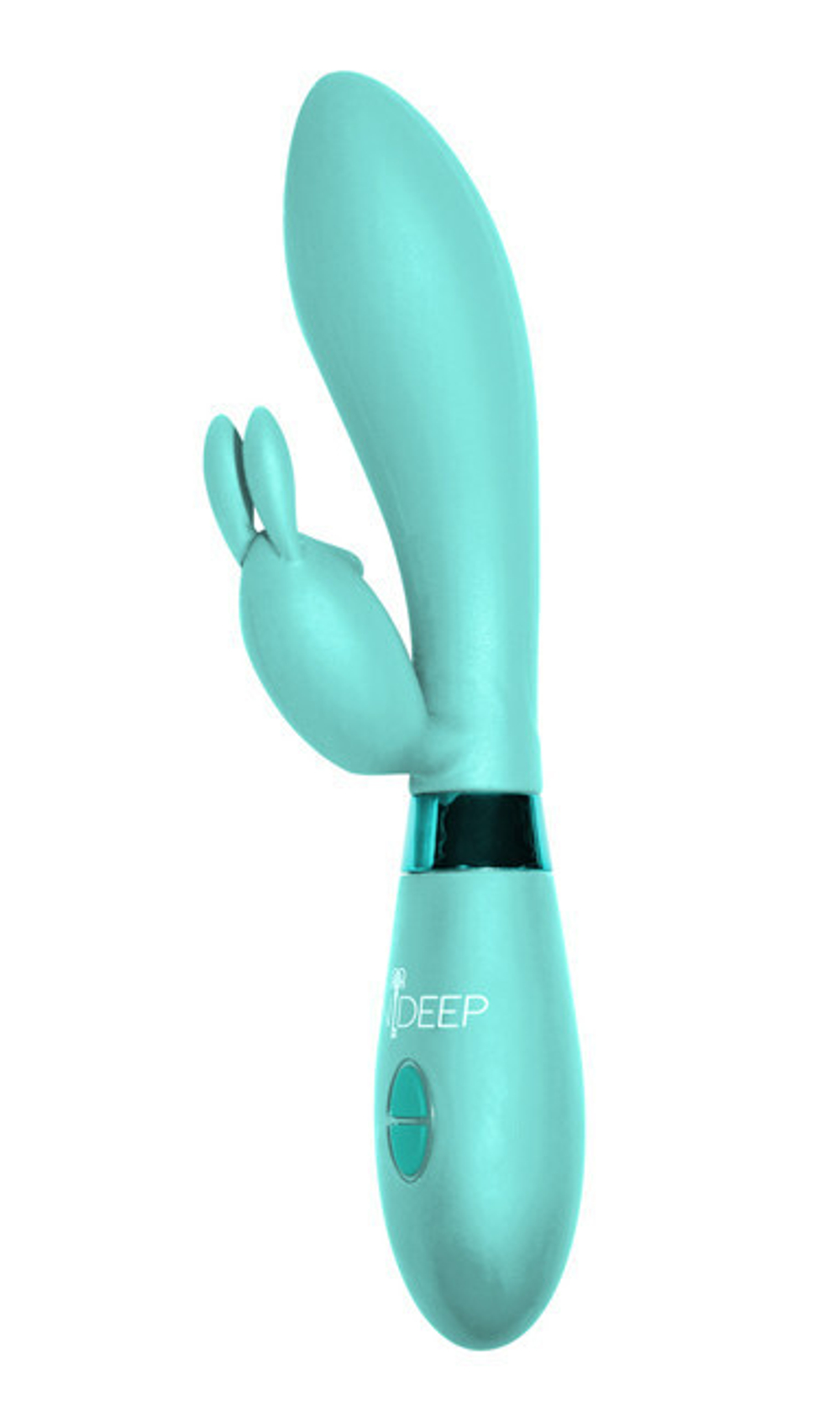 Вибратора Yonce с двойной стимуляцией, 10 режимов вибрации (Цвет: бирюзовый)