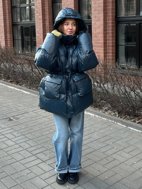 Пуховик Prime navy