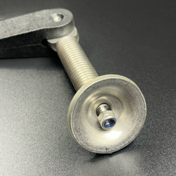 Ручка винта струбцины Yamaha 2-8 (в сборе 6E7-43116 и 648-43114) (пластиковая)  (JSP)