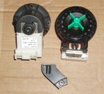 Насос (помпа) Plaset 34W без улитки, 3 винта, клеммы назад раздельно