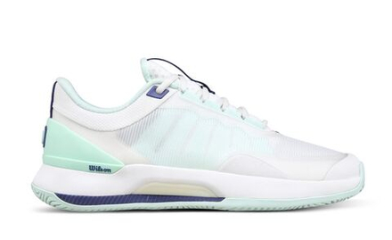 Женские теннисные кроссовки Wilson Intrigue Tour - white/bay/skipper blue