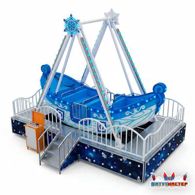 Корабль качели «Зимняя Вечеринка», 10 мест, 6×5×3,5 м