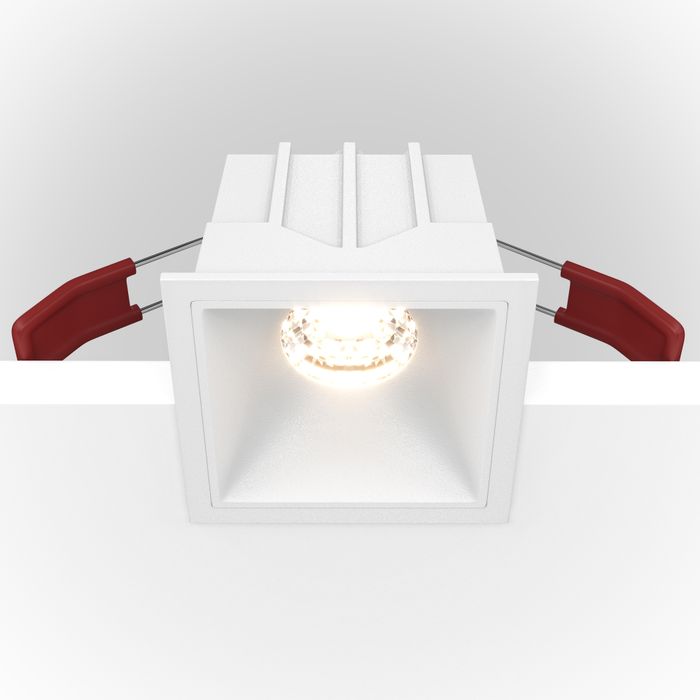 Встраиваемый светильник Maytoni DL043-01-10W4K-D-SQ-W