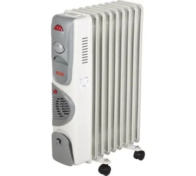 Масляный радиатор Ресанта ОМ-9АВ с вентилятором