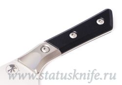 Нож Microtech Kitchen Santoku Bolster Black G-10 3200B-10BKфотография - 3