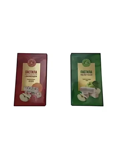 Пастила - с Мармеладом и Яблочная - 2 шт