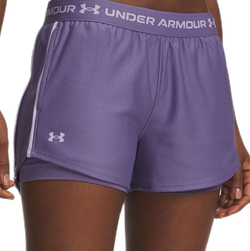 Женские теннисные шорты Under Armour Tech Play Up 2-in-1 Short - purple luxe/purple crest
