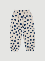 Утеплённые брюки на резинке Mjölk Горошки