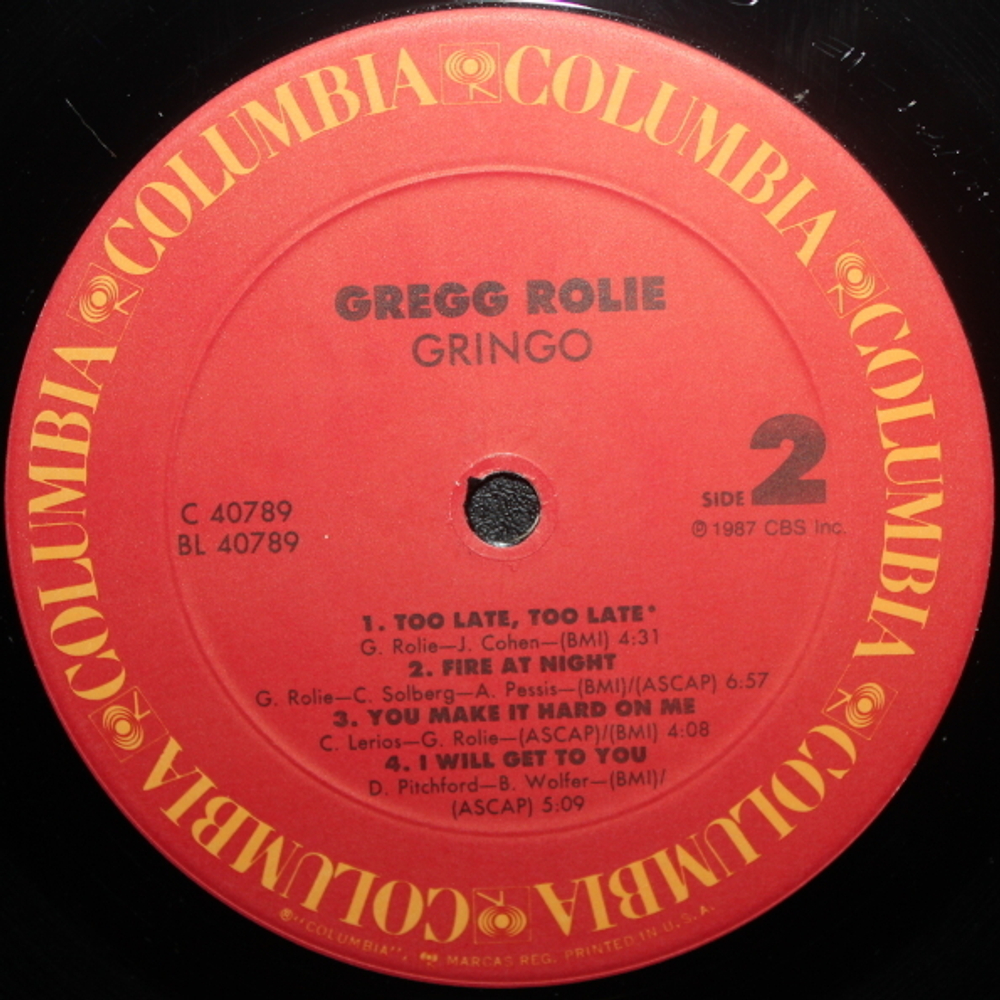 Gregg Rolie / Gringo (LP)