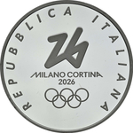 ИТАЛИЯ, 2025, 6 ЕВРО [СЕРЕБРО]